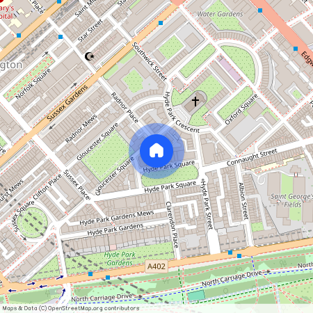 Hyde Park Square, Hyde Park, London, W2