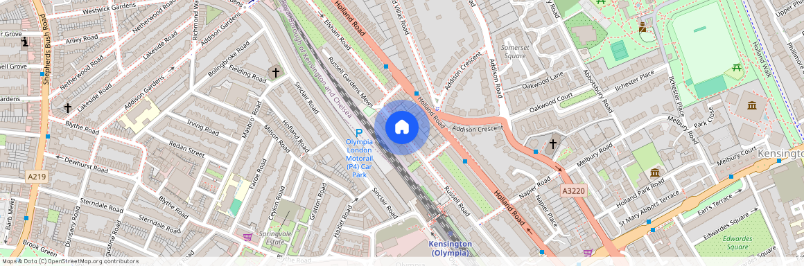 Russell Road London W14, London, W14