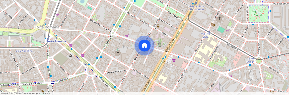 Via Lodovico Muratori, 42, Milano, Lombardy 20135