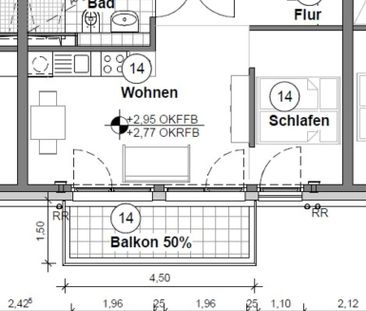 Neubau: 1-Zimmer Wohnung mit sonnigen Balkon - Berlin - Photo 4