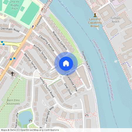 St. Edmunds Square, Barnes, London, SW13