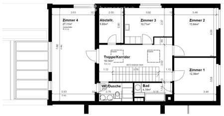 Duplex-Wohnung/Besichtigungstermin / Belegung mind. 4 Personen - Foto 3