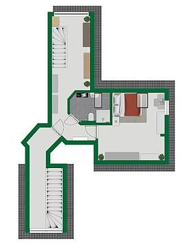 Moderne Maisonette-Wohnung in idyllischer Ortsrandlage von Oberpleis - Foto 4