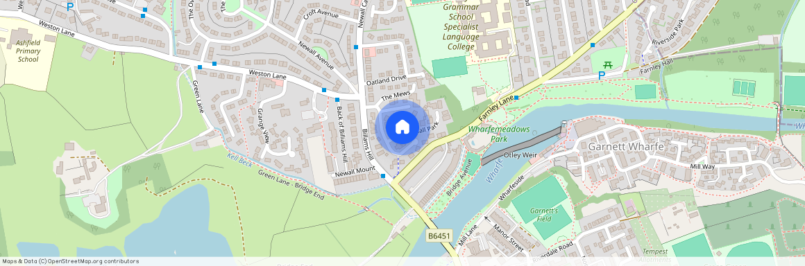 Newall Hall Park, Otley, West Yorkshire, LS21