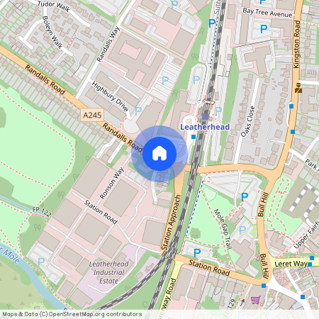 Old Station Approach, Randalls Road, Leatherhead, KT22