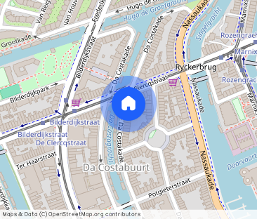 Appartement te huur: Da Costakade 57-H 1053 WG Amsterdam - Foto 1