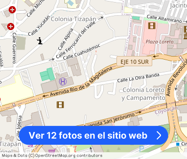 Renta de departamento en Av. Rio Magdalena, Colonia Tizapan, C.P. 0... - Foto 1