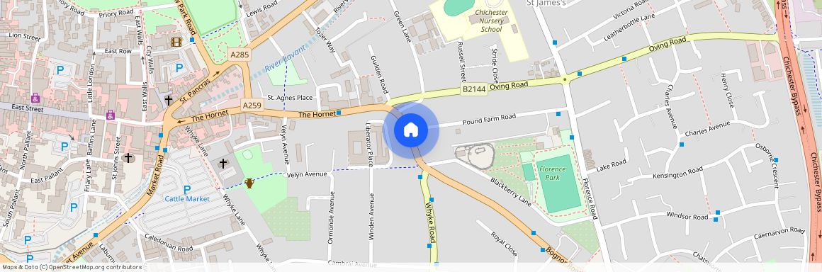 Whyke Road Chichester PO19