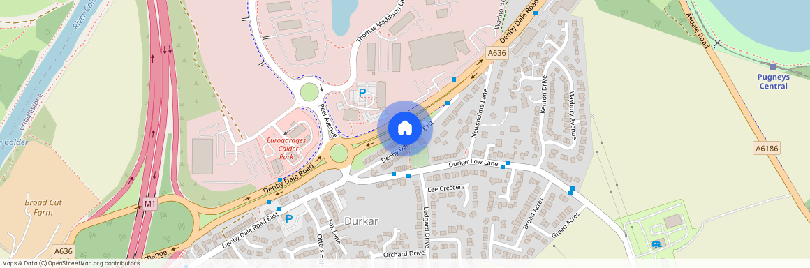 Denby Dale Road East, Durkar