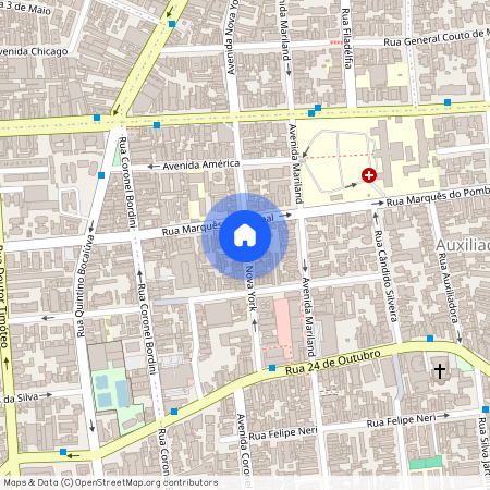 Avenida Nova York, Auxiliadora, Porto Alegre