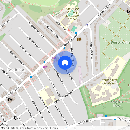 Nottingham, Shrewsbury Road, NG2 4HQ, Nottinghamshire
