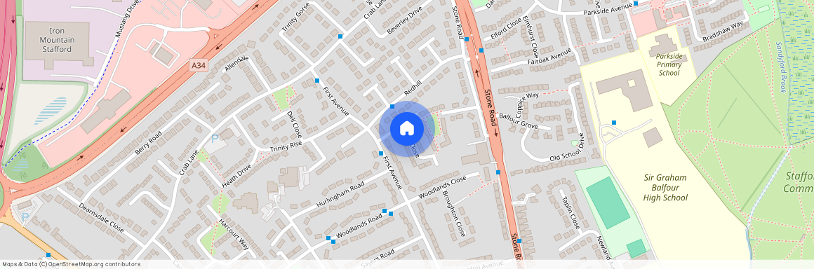 Gough Close, Stafford ST16