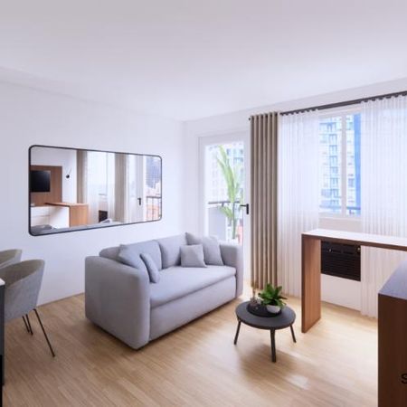 Appartement Une Chambre - Montréal Centre-Ville, Meublé - Photo 4