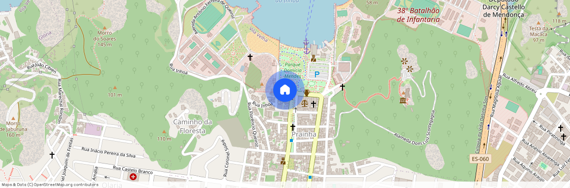 Avenida Henrique Moscoso - lado par, Centro de Vila Velha, Vila Velha, ES, 29100020