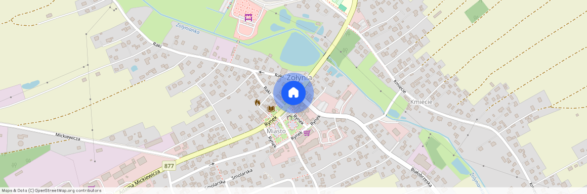 Rynek, Żołynia, Żołynia, łańcucki, podkarpackie
