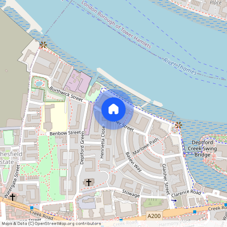 Glaisher Street, Stretton Mansions Glaisher Street, SE8