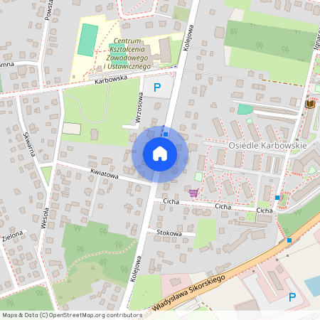 ul. Kolejowa, Brodnica, brodnicki, kujawsko-pomorskie