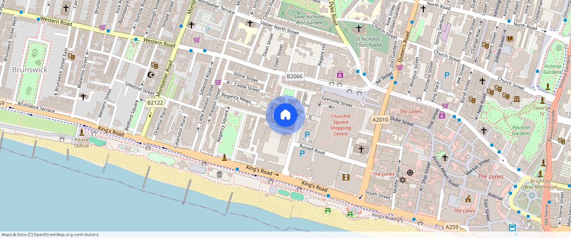 Russell Square, Brighton, BN1