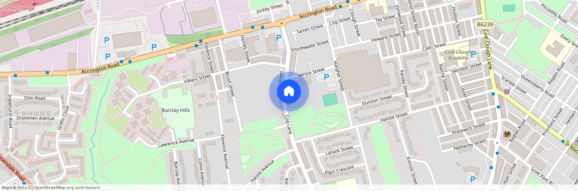 Cog Lane, Burnley, BB11