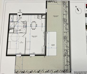 Location appartement 2 pièces, 46.69m², Le Havre - Photo 4