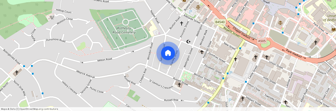 Dumfries Street, Luton, Bedfordshire, LU1