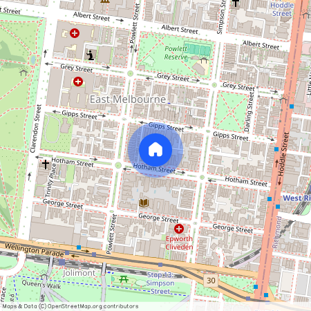 2/108 Hotham Street East Melbourne VIC