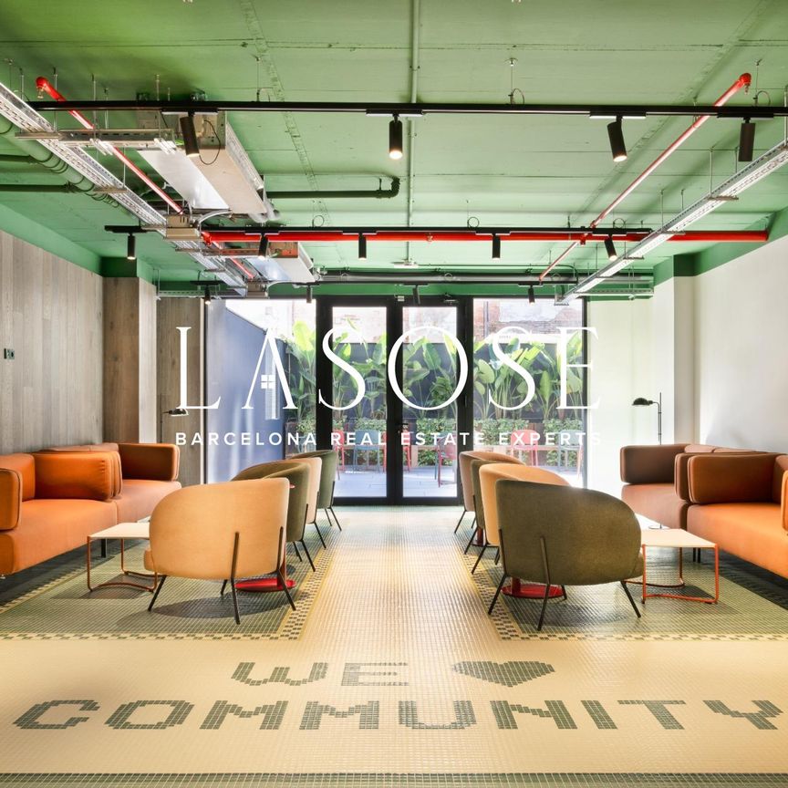 28m² Apartment to rent in El Poblenou, Barcelona - Photo 1