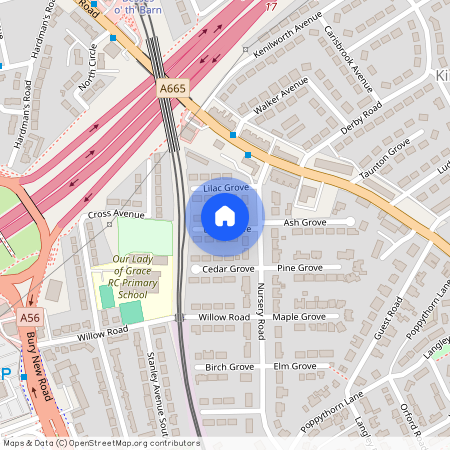 Lime Grove, Prestwich, M25