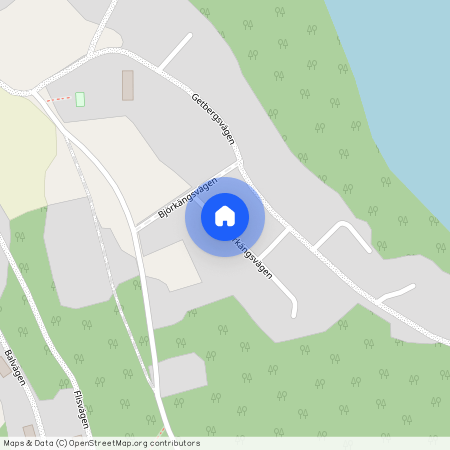 Björkängsvägen, Kramfors