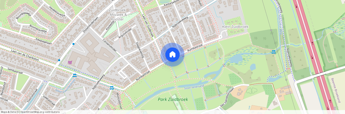 Zuidbroek - Mozaïek & Rooster, 7323 RL, Rumbastraat, Apeldoorn