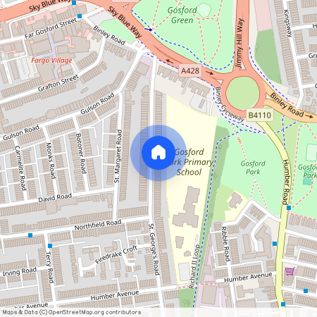 St Georges Road, Coventry, CV1