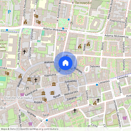 Starówka, Osiedle Starówka, województwo małopolskie, Wałowa, 33-106, Tarnów