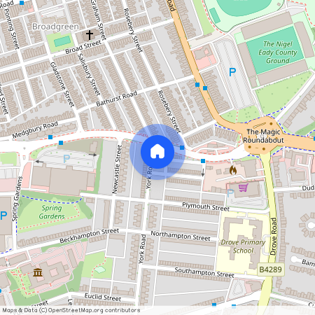 Basement Flat, 7 York Road, SN1 2LE, Swindon