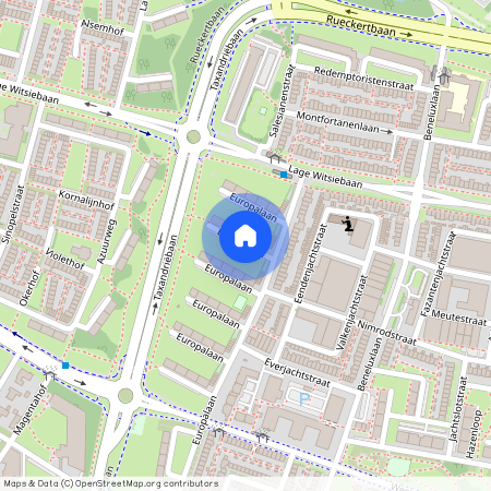 Jagersbuurt West, 5042 ZE, Europalaan, Tilburg