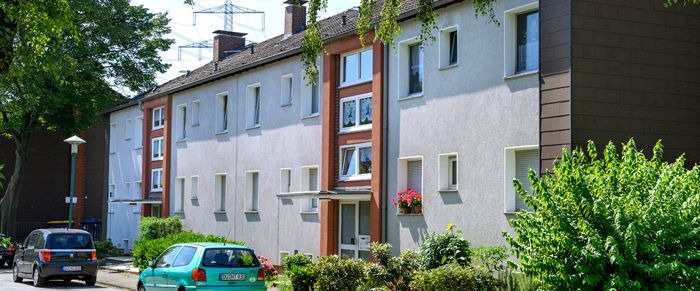 Demnächst frei! 3-Zimmer-Wohnung in Duisburg Wehofen - Foto 1