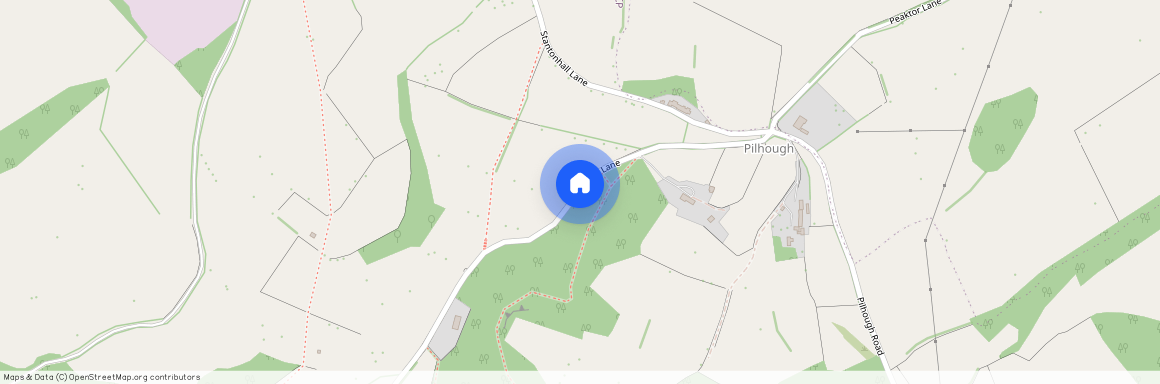 Pilhough Lane, Nr Rowsley