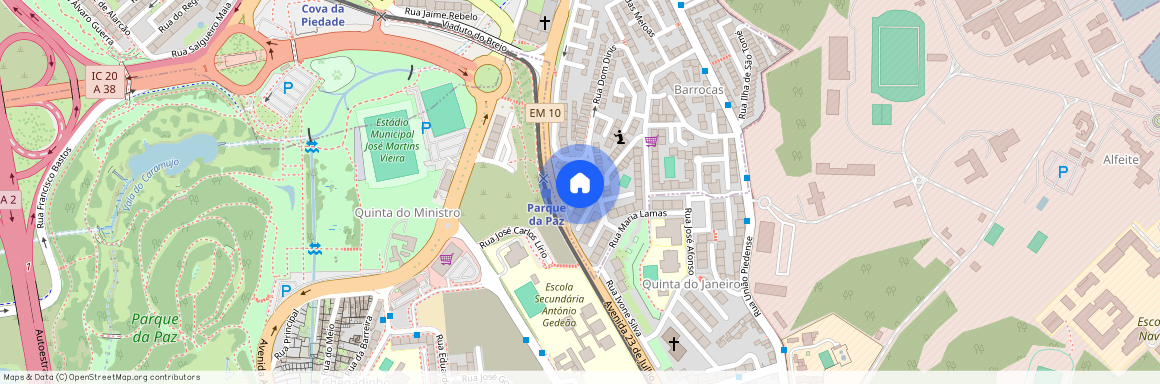 Praceta Gomercindo Carvalho, Almada, Setúbal Municipality 2805-155