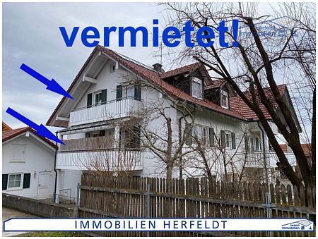 Großzügige 4-ZKB-Maisonette-Wohnung mit zwei Balkonen über zwei Ebenen in Jengen/Weicht bei Buchloe - Photo 5