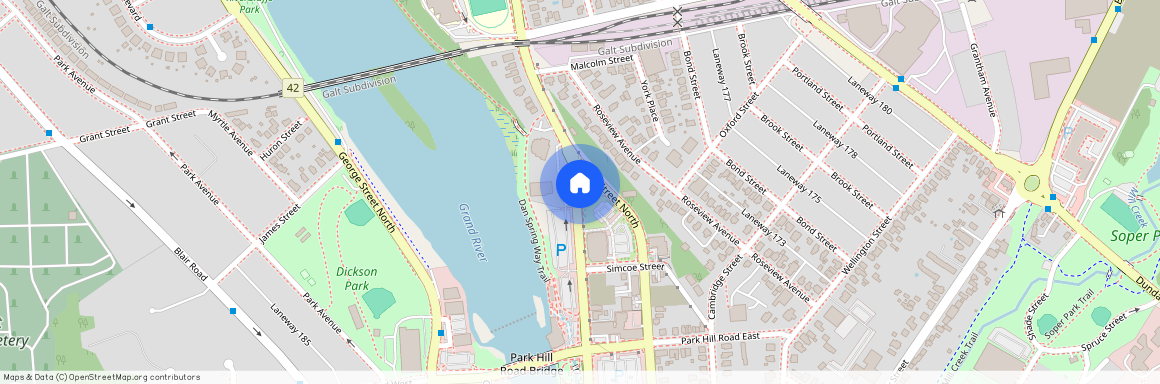 1107 - 170 WATER STREET N, Cambridge, Cambridge, Waterloo, N1R 3B8