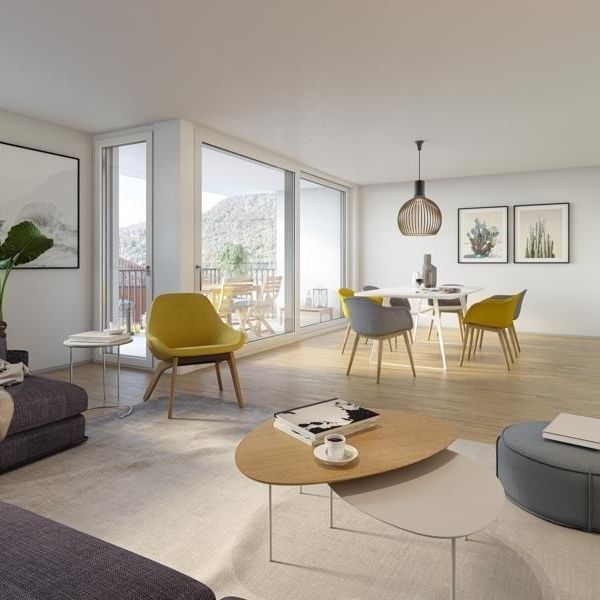 moderne 2.5-Zimmer-Wohnung mit eigenem Waschturm - Photo 1