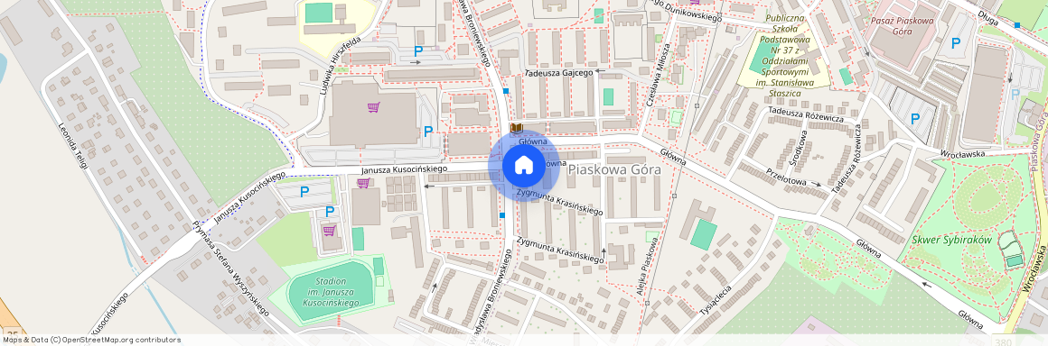 Wałbrzych Piaskowa Góra, Władysława Broniewskiego