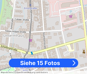 Wohnen in Untermhaus! Modernisierte 2 Raum DG-Wohnung mit Balkon! - Foto 1