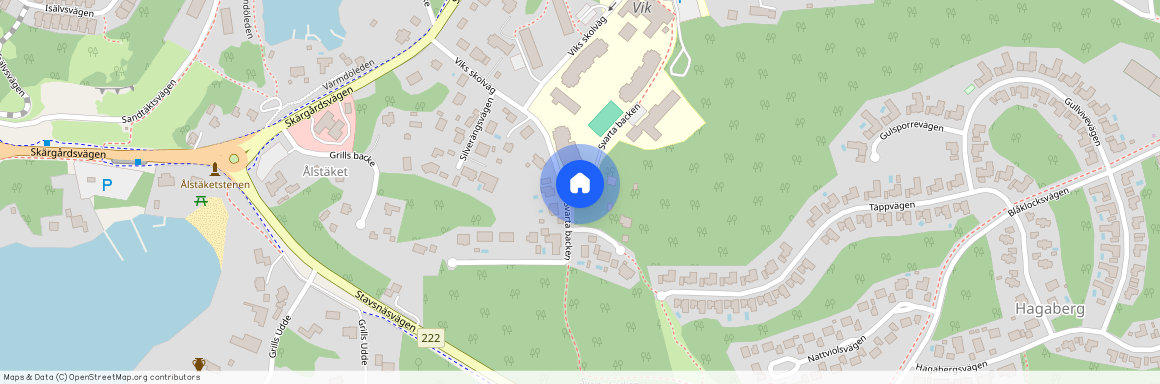 Svarta backen, Värmdö