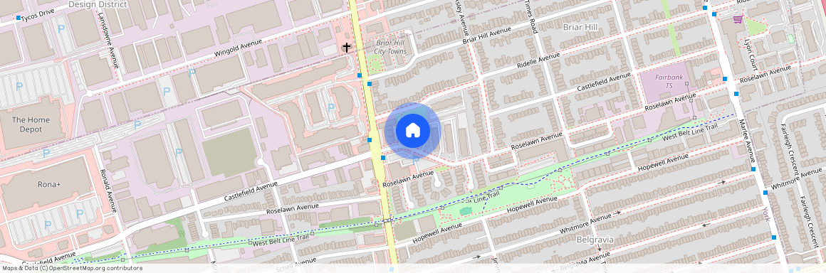 1050 Castlefield Avenue, York, York, Toronto, M6B 4J3
