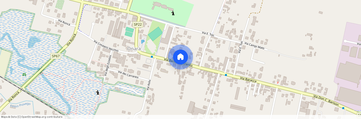 Via Berardo Trento 23, Tombolo