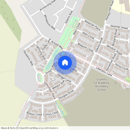 Vickers Way, Grove, Wantage, Oxfordshire, OX12