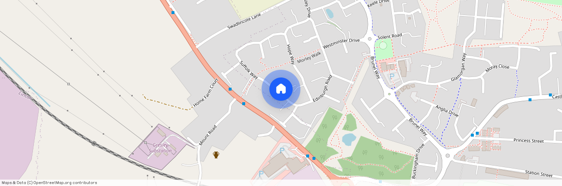 Suffolk Way, Swadlincote DE11