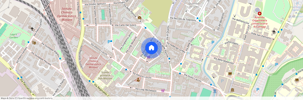 Via Eugenio Calò, Rifredi, Firenze, Firenze, 50141, Toscana