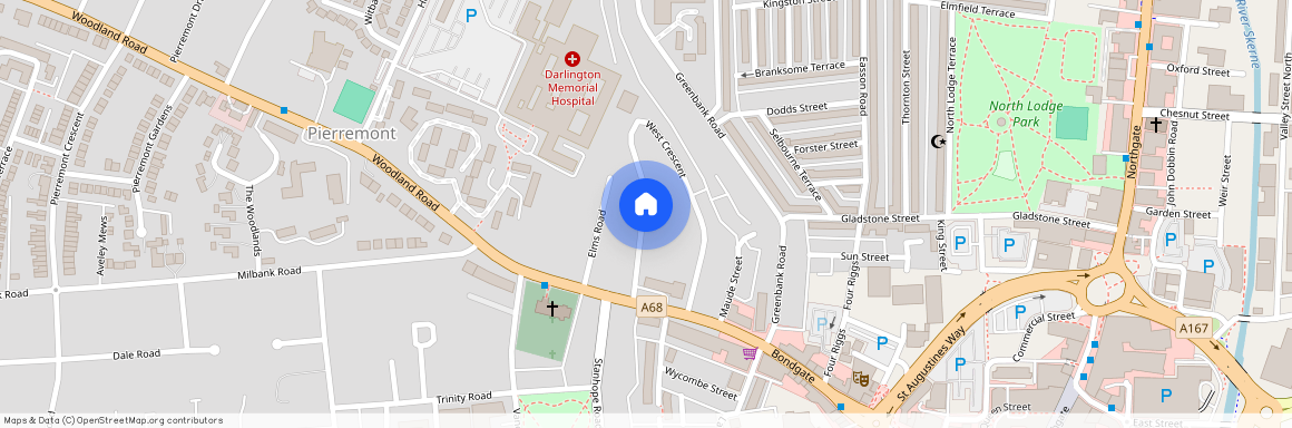 West Crescent, Darlington, DL3