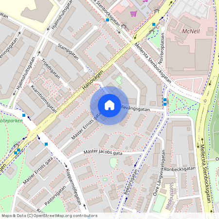 Helsingborg Slottshöjden, Skåne, Mäster Ernst gata 24